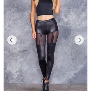 Blackmilk Suspender Leggings